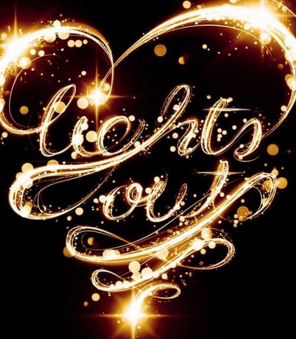 Light Painted Text Effect