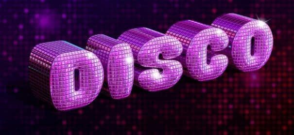 Mirror Ball Inspired Text Effect